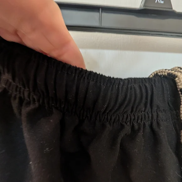 Roundtree & Yorke Black and Tan Pullover Quarter Zip Jacket with Matching Pants - Picture 11 of 16